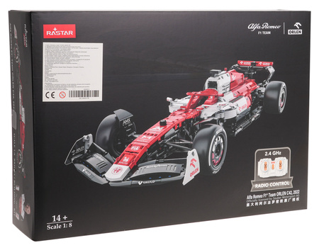 1:8 Alfa Romeo F1 C42 Klocki 2261el. R/C RASTAR