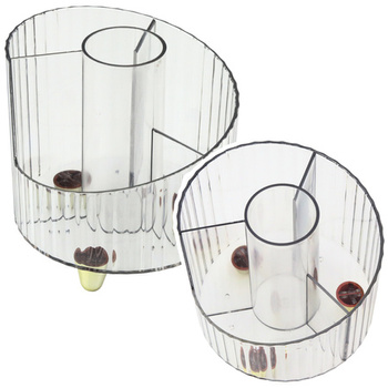 Organizer Na Przybory Szkolne Biurowe Transparentny Biały