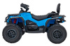 Quad Can Am Outlander ATV z Pilotem Niebieski
