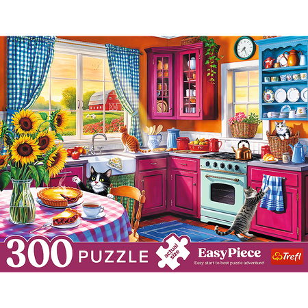 Puzzle - 300 EasyPiece - Poranek w kuchni - Trefl 23102