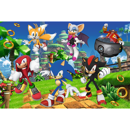Puzzle - 160 - Sonic i przyjaciele - Trefl 15421