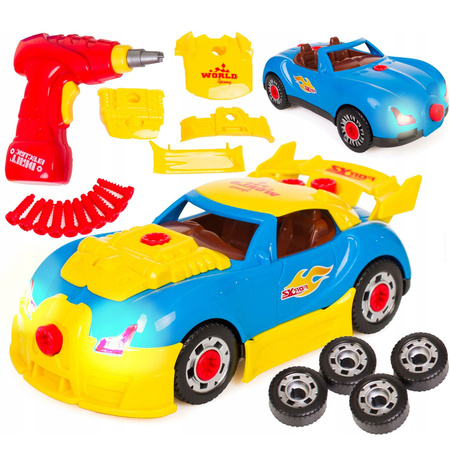 Zestaw do rozkręcania Zmodyfikuj Auto Wiertarka