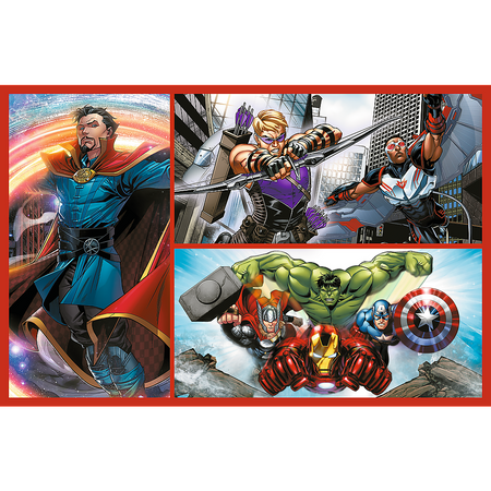 Puzzle - 2x70 - Zostań bohaterem - Avengers - Trefl 34439