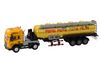 Cysterna Z Paliwem Ciężarówka TIR 1:24 Przyczepa Dźwięki Światła Żółta