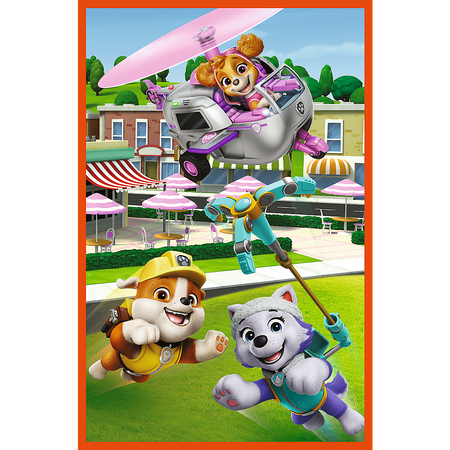 Puzzle - 3x80 - Psia zgraja - Psi Patrol - Trefl 34886