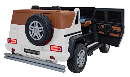 Pojazd Mercedes Benz MAYBACH G650 Biały