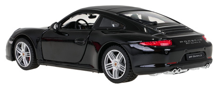 Autko Metalowe 1:24 Porsche 911 Czarne RASTAR