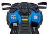 Quad Can Am Outlander ATV z Pilotem Niebieski