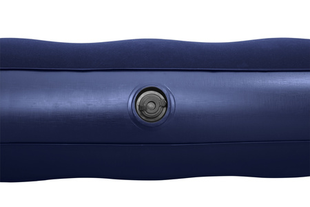 Dmuchany Materac do spania Queen 2-osobowy flokowany BESTWAY 203x152x22cm + Pompka + 2 Poduszki