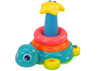 Piramidka Jeżdżący Żółwik 2w1 Układanka Kółka Światła Dźwięki