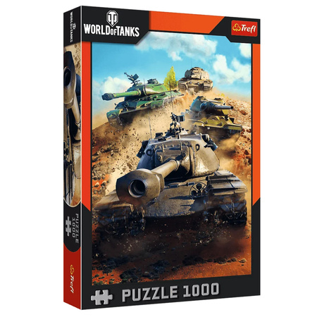 Puzzle - 1000 - World of Tanks: Czołgi w boju - Trefl 10943