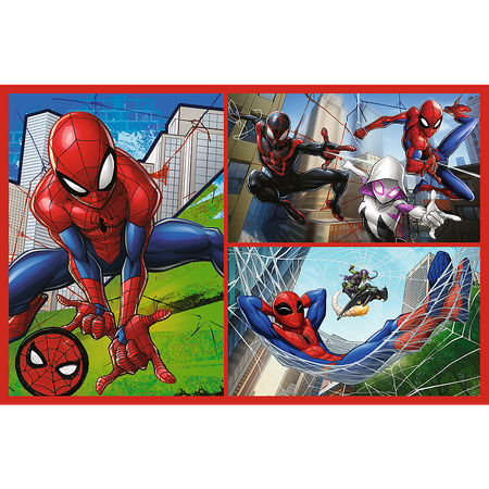 Puzzle - 2x70 - Pajęcze historie - Disney Marvel Spiderman - Trefl 34443