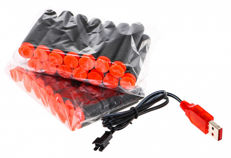 Growler Pistolet dla dzieci 8+ Nowoczesny wygląd + 28 przyssawek Strzałek z pianki EVA