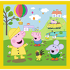 Puzzle - 3w1 (20, 36, 50) - Wesoły dzień Peppy - Świnka Peppa - Trefl 34849