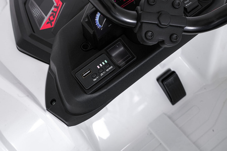 Pojazd Quad Sport TX ATV Biały