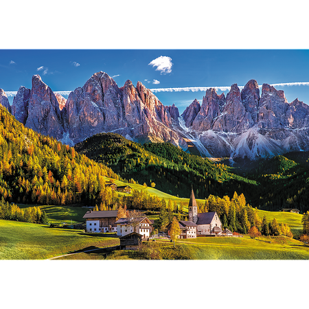 Puzzle - 1500 - Dolina Val di Funes - Dolomity - Włochy - Trefl 26163