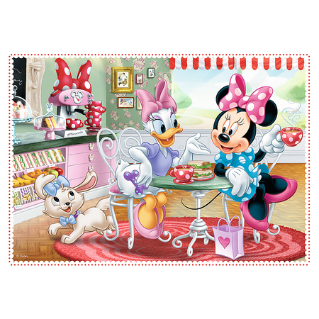Puzzle - 4w1 (12, 15, 20, 24) - Minnie z przyjaciółmi - Disney Minnie - Trefl 34355