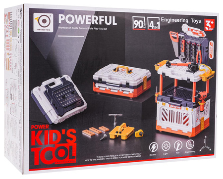 Warsztat Małego Majsterkowicza 2w1 90el.