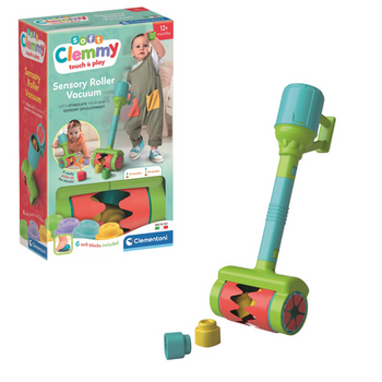 Clemmy Odkurzacz Sensoryczny Miękkie Klocki Sorter Clementoni 17975