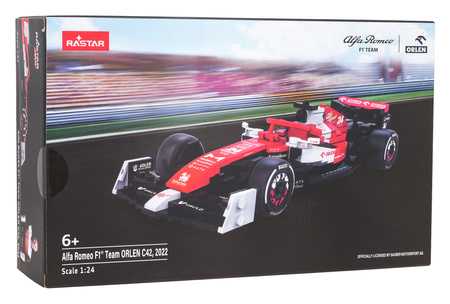 1: 24 Alfa Romeo F1 C42 340el. Klocki RASTAR