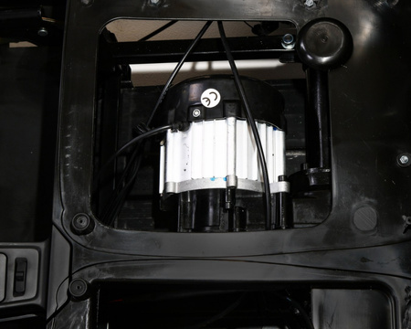 Perfecta Lift dla 2 dzieci Żółty + Pompowane koła