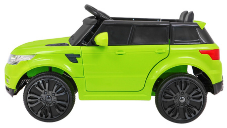 Autko Start Run na akumulator, Zielony SUV + Pilot