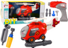 Helikopter Kreskówkowy Do Skręcania DIY Czerwony