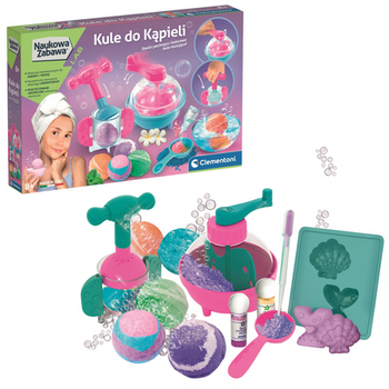 Naukowa Zabawa Laboratorium Kule Do Kąpieli Język Polski Clementoni 50397