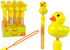 Bańki Mydlane Kaczka Żółta Dźwięk 29 cm