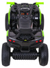 Quad ATV Air na akumulator dla dzieci Czarno-zielony + Koła pompowane + Radio MP3 + Wolny Start
