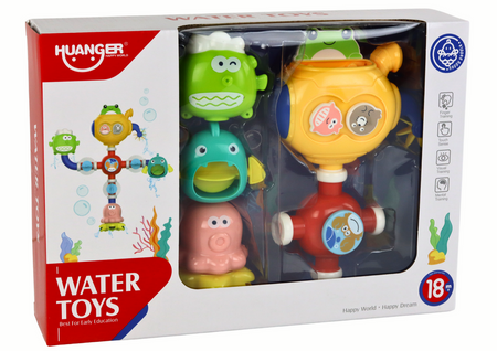 Zabawka Wodna Do Kąpieli Przelewowa Robot Przyssawki