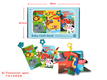 Zestaw Miękkich Książeczek dla Najmłodszych