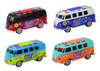 Camper Bus 1:32 Metalowy Światła Dźwięki Napęd Otwierane Drzwi