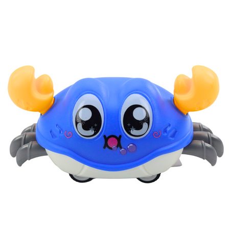 Krab Interaktywny Z Napędem Naciągiem Jeżdżący Kolorowe