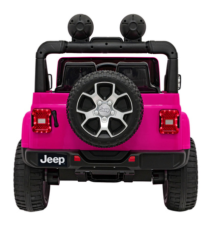 Pojazd Jeep Wrangler Rubicon Różowy