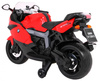 Motor na akumulator BMW K1300S dla dzieci Czerwony + Kółka pomocnicze + Dźwięki Światła + Wolny Start