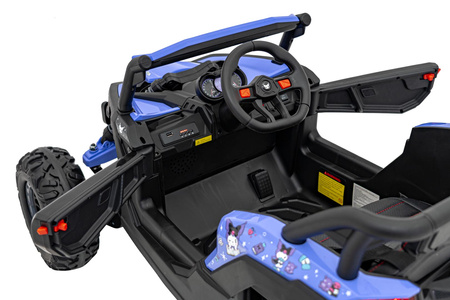 Pojazd Buggy ATV Defend 4x4 Fioletowy Licencja KUROMI