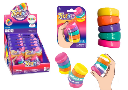 Zabawka Sensoryczna Antystresowe Rotujące Kółka