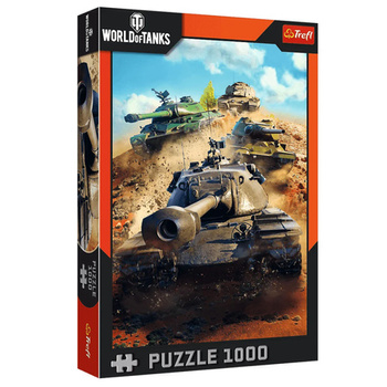 Puzzle - 1000 - World of Tanks: Czołgi w boju - Trefl 10943