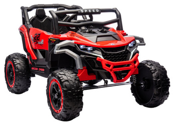 Pojazd na akumulator M1 4x4 Czerwony