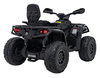 Quad Can Am Outlander ATV z Pilotem Czarny
