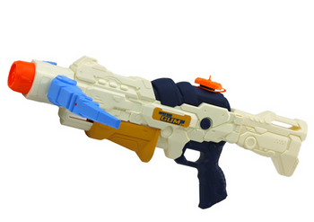 Pistolet Karabin Na Wodę Szary Rozkładane Ramię 1000 ml Zasięg 8m