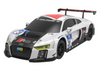 Auto R/C 1:24 Zdalnie Sterowane Sportowe AUDI R8 LMS Biało-Czarne