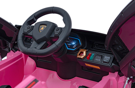 Pojazd Lamborghini SIAN Różowy