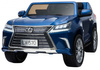 Lexus LX570 Lakierowane Autko dla 2 dzieci Niebieski SUV + Pilot