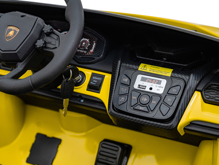 Pojazd Lamborghini Revuelto XL Żółty