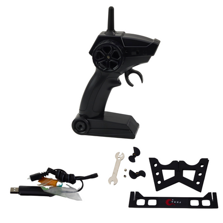 Łódź Motorówka Zdalnie Sterowana RC 1:28 Ratunkowa Czerwona