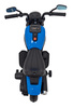 Motorek Chopper FASTER na akumulator dla dzieci Niebieski + Radio FM + Panel audio + LED
