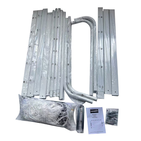 Bramka Piłkarska Treningowa Z Kwadratowym Obramowaniem 300x200x110cm