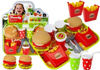 Zestaw Hamburger Frytki z Tacką